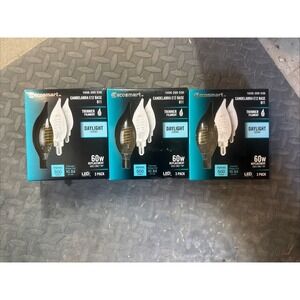 3x Ecosmart 60w Daylight Clear Glass  B11 (3-Pack) 1006299536